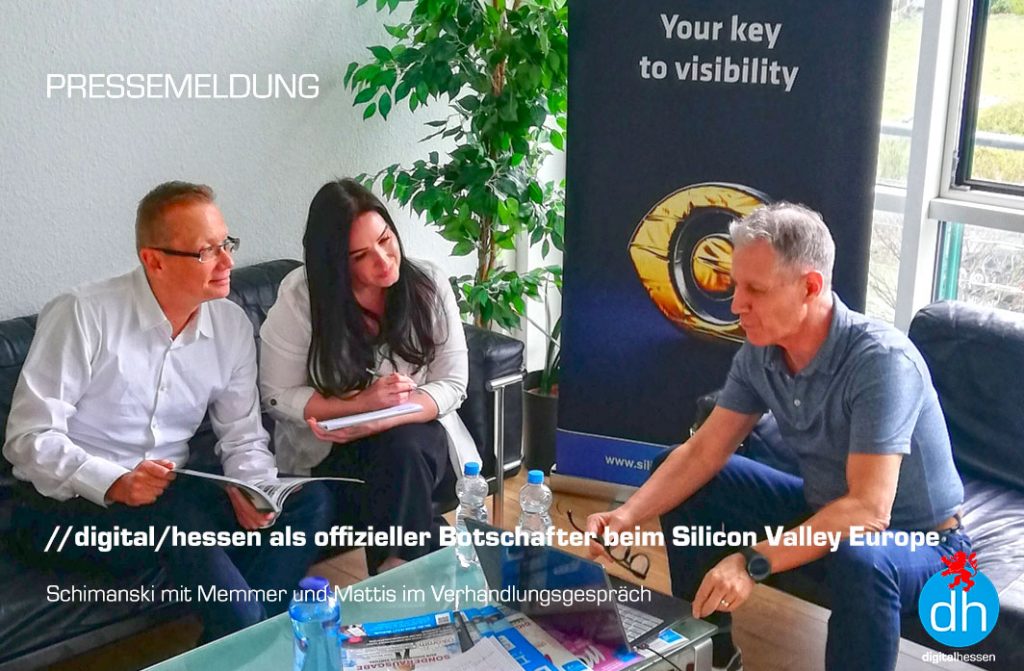 //digital/hessen wurde als offizieller Botschafter beim Silicon Valley Europe gewählt